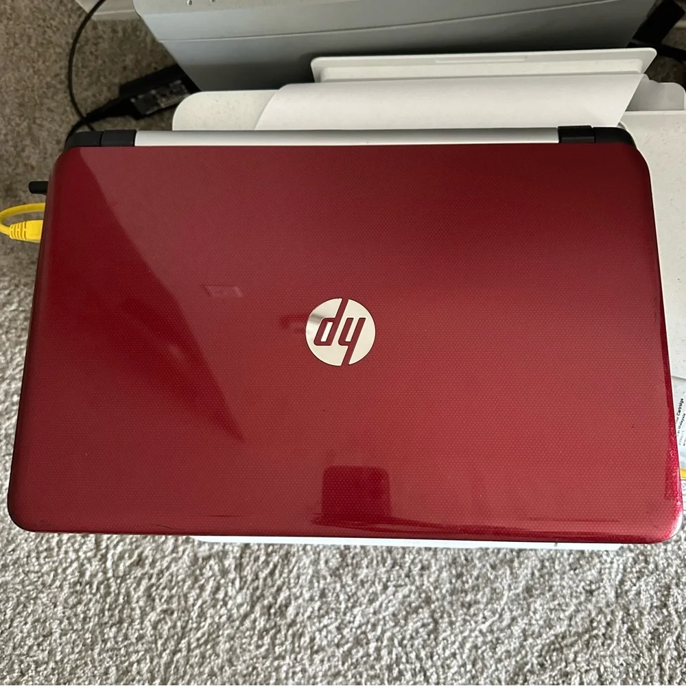 hp laptop 15.6” with case bundle